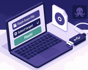 Como criar uma unidade USB inicializável de uma Distro de Linux