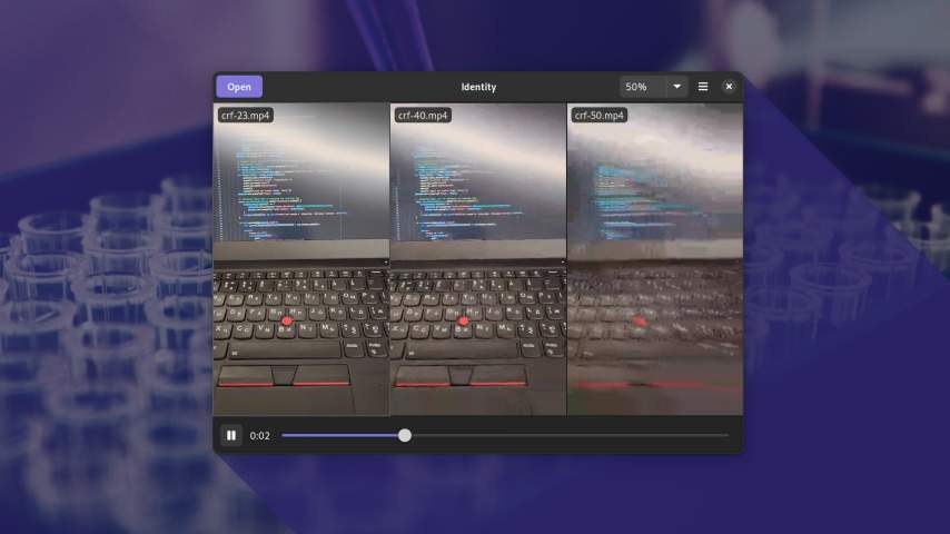Comparar imagens/vídeos no Linux com Identity